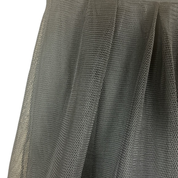 Nwt-Fully lined net pleated skirt - Picture 2 of 5